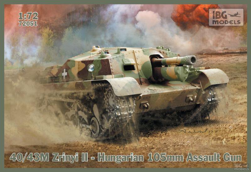 1/72 IBG 40/43M Zrinyi II- Hungarian 105mm Assault Gun