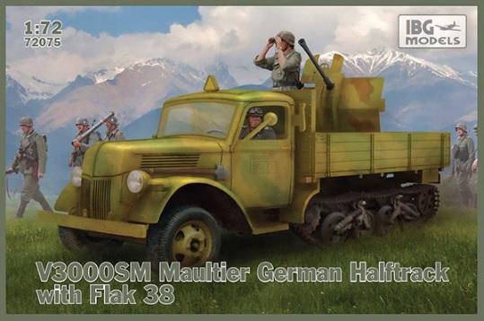 1/72 IBG V3000S/SS M Maultier with Flak 38