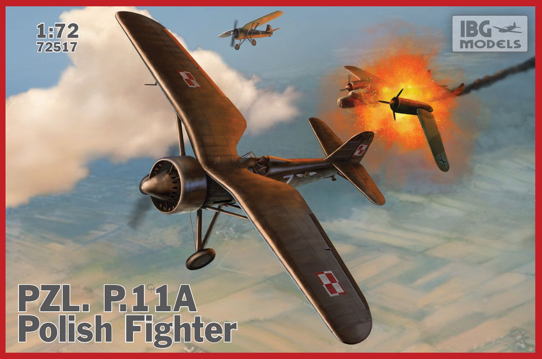 1/72 IBG PZL P.11a - Polish Fighter Plane