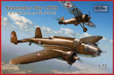 1/72 IBG September Sky 1939 - PZL 37B Los & PZL P.11a