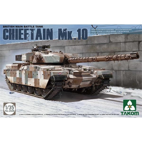 1/35 TakomBritish Main Battle Tank Chieftain Mk.10