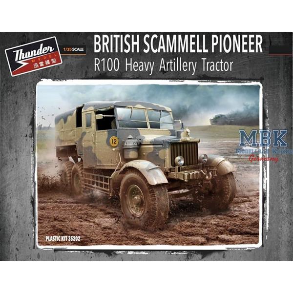 Thunder Models 1/35 British Scammell Pioneer R100 heavy artillery tra.